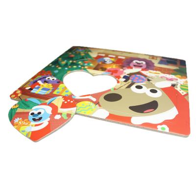 China Daily 1mm To 3mm Paper Jigsaw Puzzle For Little Kids ASTM Approval for sale