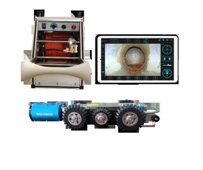 China Mainline inspection sewer pipe robotic crawler Andriod tablet control for sale