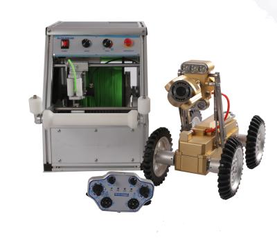 China HD Duct Inspection Robot , Sewer Camera Crawler For Inspecting Pipe Defects for sale