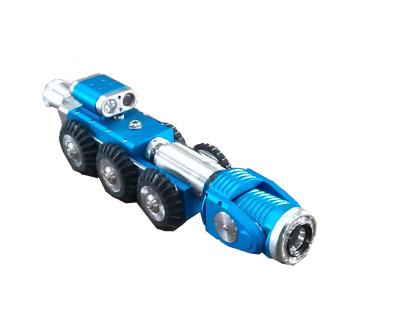 China Pan And Tilt Sewer Pipe Inspection Crawler Camera Adjustable Light Brightness For Small Pipe for sale