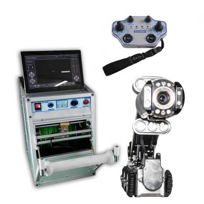 China Equipamento robótico da inspeção da tubulação do CCTV da câmera da visibilidade rotatória em umas tubulações de esgoto do dreno à venda