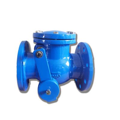 China BS5153 JIS Swing Cast Iron Check Valve With Counterweight for sale
