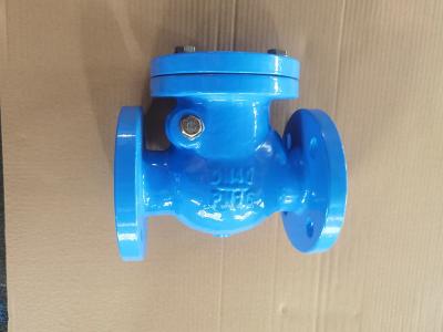 China Customized 3 inch Swing Cast Iron Check Valve For Water Pump JIS B2043 for sale