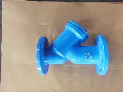 China Ductile Iron Gas Y Strainer For Industrial Pipelines for sale