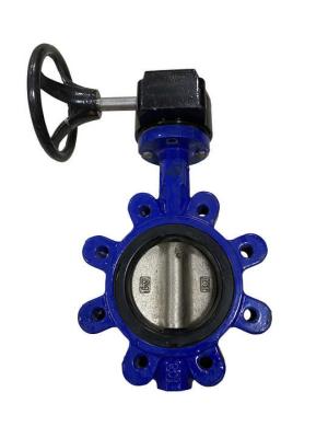 China Industrial Ductile Iron Butterfly Valve Gear Operated DIN3202 for sale