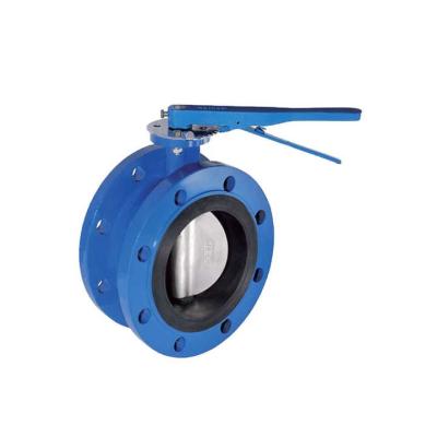 China DI Double Flanged Valve Butterfly Valve Manual Type for sale