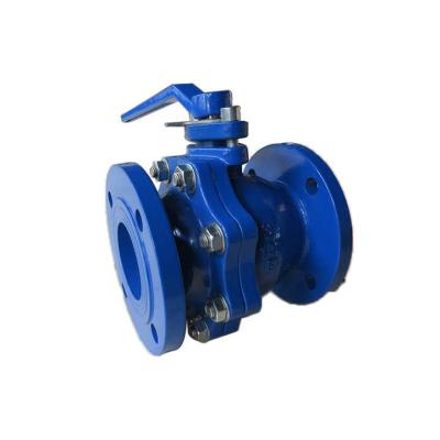 China DIN ANSI Flanged Ball Valve PTFE Ball Valve Gearbox Operated for sale