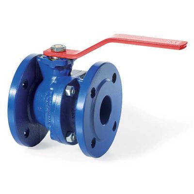 China 150LB CI Ball Valve Soft Seated Ball Valve BS5163 Standard for sale