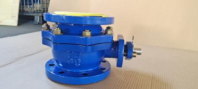 China A105+ENP Ductile Iron Ball Valve Flange End For Sewage for sale