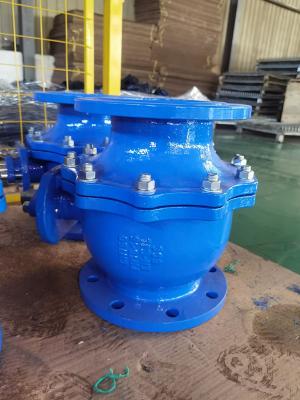 China Flange End Connection Ductile Iron Ball Valve Suitable For Various Pressure Ratings for sale