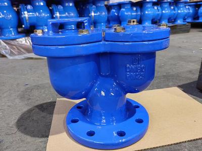 China Cast Iron / Ductile Iron Double Orifice Air Valve For Industrial Applications for sale
