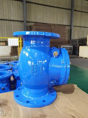 China Water / Steam / Oil / Gas Swing Type Cast Iron Check Valve PN10 - PN16 125lb - 150lb 5K-10K for sale