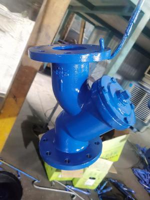 China Water / Steam / Oil Media Y Strainer Valve Flanged Connection Durable Design for sale