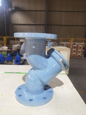China Reliable Y Strainer Valve With SS304 / SS316 Screen For Temperature -20C-120C for sale