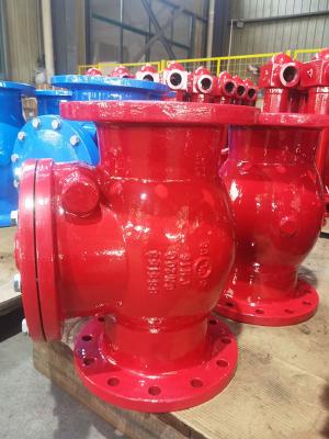 China Reliable And Efficient Cast Iron Swing Check Valve With Metal Seat for sale