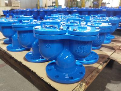 Cina Flanged Double Orifice Air Valve Optimal Choice For -20C To 120C Temperature Control in vendita