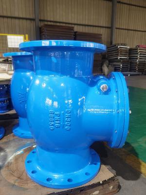 China BS4504 Cast Iron Check Valve With Metal Seat For JIS B2212 End Connection for sale