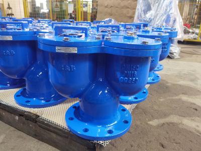China Flanged Double Ball Air Valve For High Temperature -20C-120C for sale