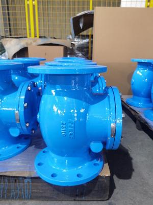 China Flange Type Cast Iron Check Valve Face To Face BS5153 Swing Check Valve for sale