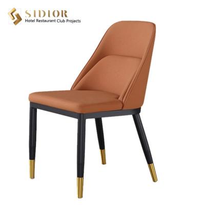 China 800mm High Back Upholstered Dining Chairs for sale