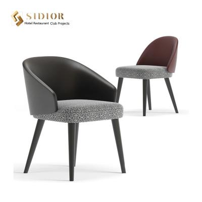 China ODM OEM Modern Faux Leather Dining Chairs for sale