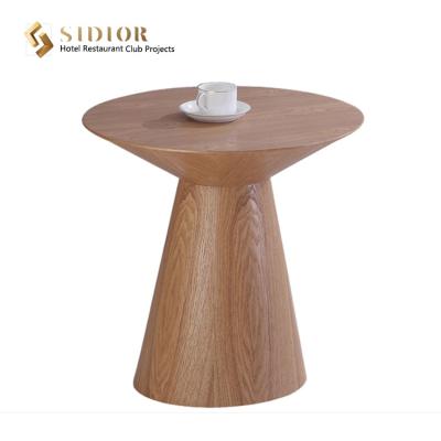 China OEM Multi Shape Modern Plywood Coffee Table Set Solid Wood 45cm for sale