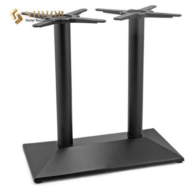 China Custom Metal Bar Table Frame 75cm Length Stainless Steel Coffee Table Base for sale