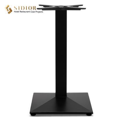 China OEM Metal Pedestal Table Base 72cm Height Industrial Bar Height Table Legs for sale