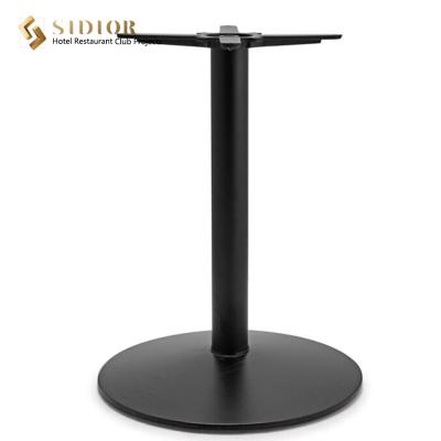 China Base los 62cm modernos de la tabla de pedestal del metal del restaurante para la mesa redonda en venta