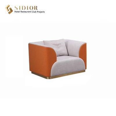 中国 SGSのヨーロッパの単一のリクライニングチェアの現代装飾されたソファー 販売のため
