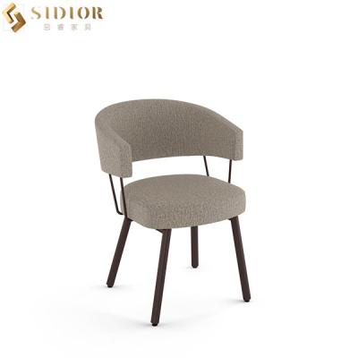 China 56cm length Ultra Modern Dining Chairs With Metal Legs for sale
