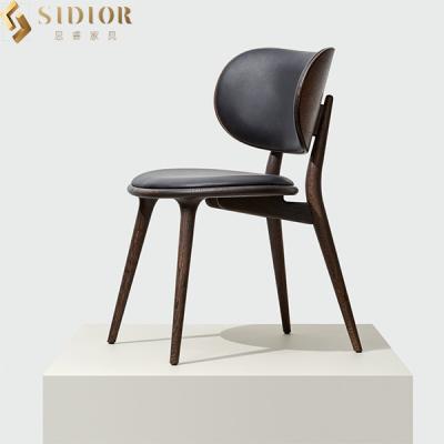 China European Wood Ultra Modern Dining Chairs 58cm Width Minimal Style for sale
