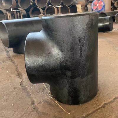 China Standard Din2616 Tee Carbon Steel Stainless Steel Pipe Fitting Din En 10253 With Dn40 à venda
