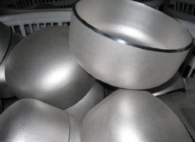 Китай Сваренная баттом нержавеющая сталь гальванизированная чернотой ASTM A182 F304 крышки стальной трубы продается