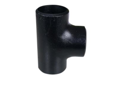 China Thickness 2mm To 100mm Black Pipe Reducing Tee SCH40 SCH80 SCH160 Equal Tee for sale