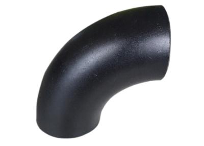 China 45 90 180 Degree Steel Pipe Elbow SCH40 SCH80 SCH160 Black Seamless Welded Bend for sale