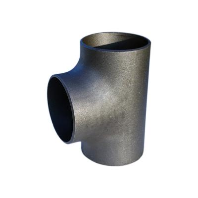 China 26'' To 110'' ANSI B16.9 B16.25 Steel Pipe Tee A234 WPB Elbow Tee Reducer EN10253 for sale