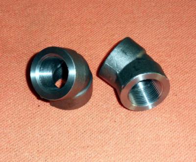 China High Pressure Forged Fitting ASME B16.11 ASTM A105 Elbow Cap Tee 3000LB 2000LB for sale