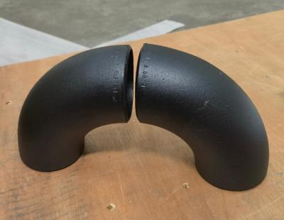 China SEAMLESS ASTM A234 WPB STEEL PIPE ELBOW CARBON BLACK GALVANIZED for sale
