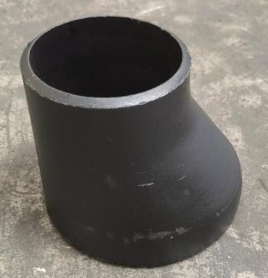China ISO PED ASME B16.9 CON ECC Steel Pipe Reducer SCH40 A234 WPB Black Paint for sale