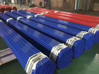 China Aço carbono ASTM sem emenda A106 ASME B36.1 SCH40 SCH80 que pinta as tubulações de aço pretas à venda