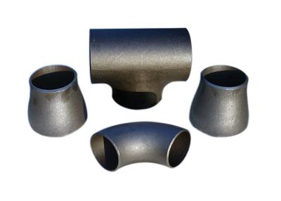 China Steel Butt Weld Tube Fittings DIN EN10253-1 P265GH Seamless Elbow Tee Reducer Cap for sale
