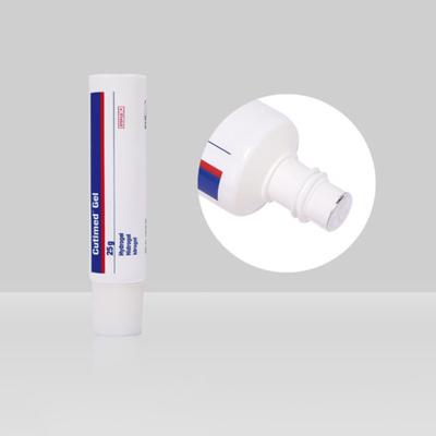 China Tubo de empaquetado cosmético plástico del apretón de la polimerización en cadena PE D25mm 20-60ml para la fundación poner crema del gel en venta