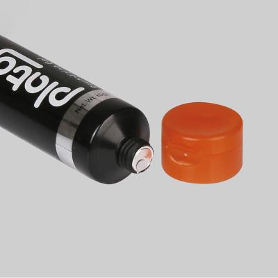 China Apretón poner crema plástico vacío de los tubos cosméticos de encargo de D25mm 20-60ml con Flip Cap en venta
