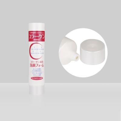 China Facial Cream Custom Plastic Cosmetic Tubes D40mm 70-180ml BB Cream Tube With Screw Cap for sale