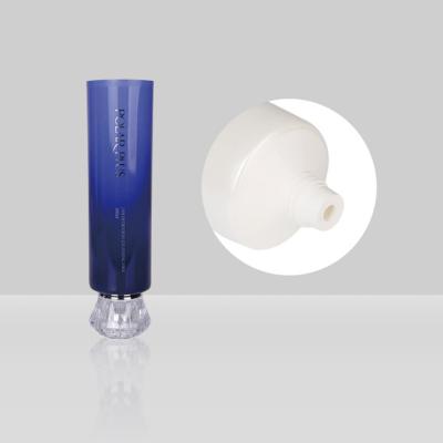 China 70-180ml D40mm Custom Cosmetic Tubes Plastic Facial BB Cream Tube With Screw Cap for sale