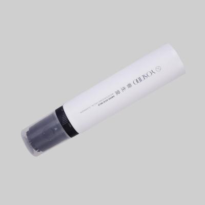 Chine Coutume crème en plastique de tube de lavage de visage de compression 70-180ml vide avec la tête de silicone de massage de vibration à vendre