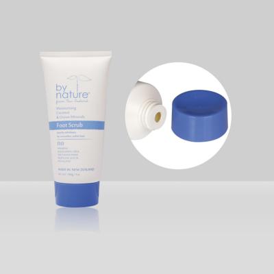 China PCR PE Custom Empty Cosmetic Plastic Squeeze Tubes D45mm 140g/5oz Cleansing Tube With Screw Cap for sale