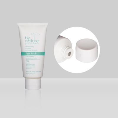 China 140g/5oz Empty Custom Cosmetic Tubes D45mm Squeeze Plastic Cleansing Tube With Flip Cap zu verkaufen