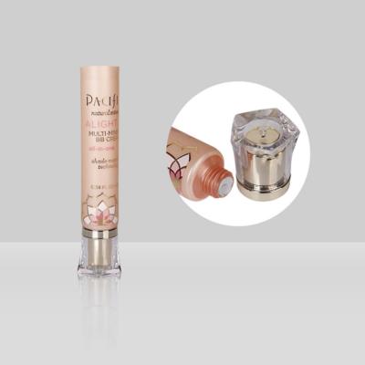 Chine Tube mou d'emballage cosmétique crème fait sur commande de D19mm 10-25ml avec le chapeau à vis à vendre